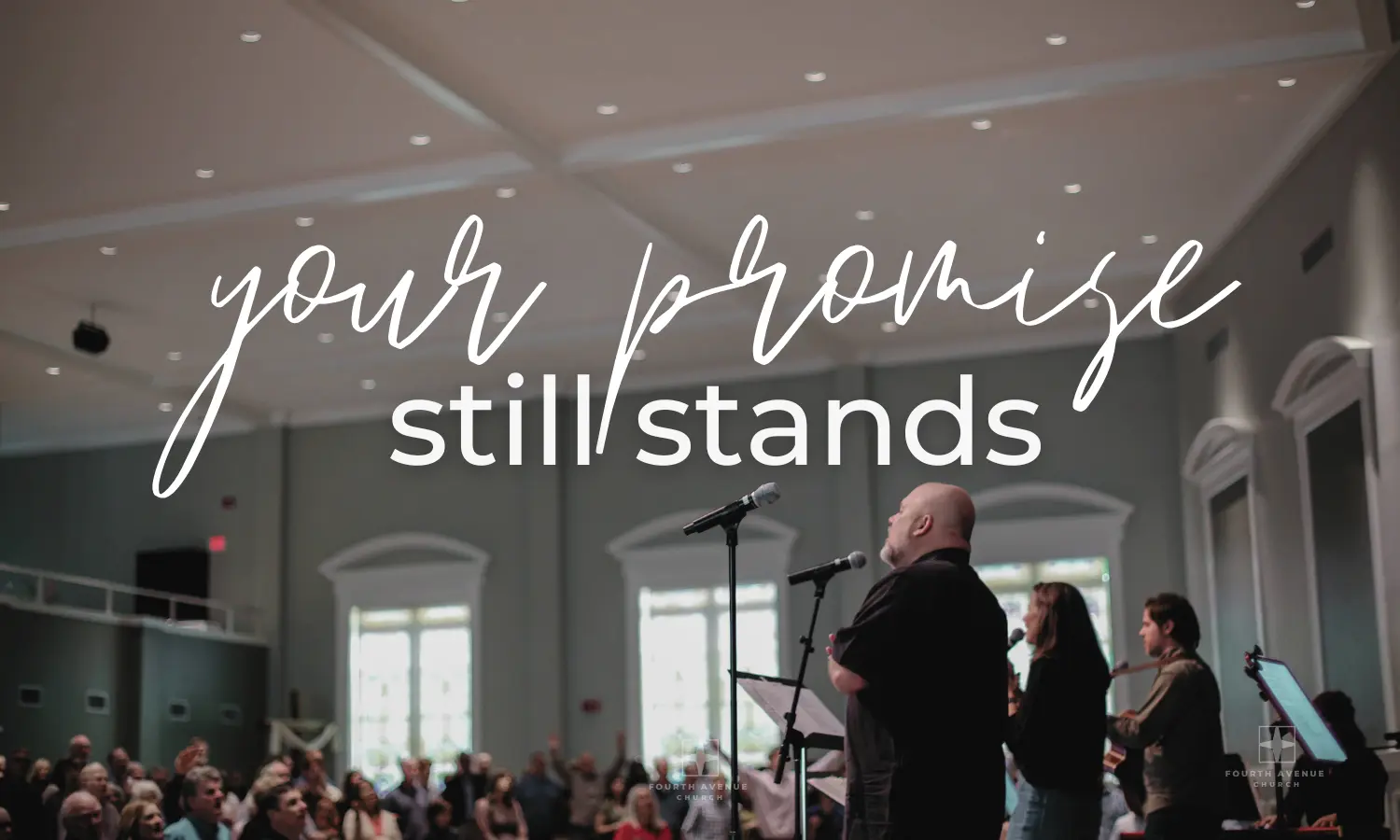 the promise of Jesus still stands